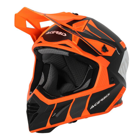 Casco Acerbis X-Track 22-06 Arancione Fluo/Nero | Motocross, Enduro, Trail,  Trial | GreenlandMX