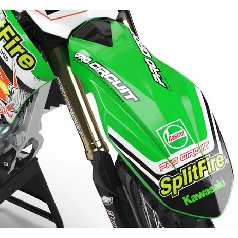 Adesivi per Parafango Anteriore Pro Circuit (125cc-500cc) | Motocross,  Enduro, Trail, Trial | GreenlandMX