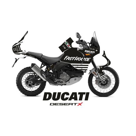 _Kit Completo Adesivi Ducati DesertX 22-23 FastHouse | SK-DUDESX22FH-P | Greenland MX_