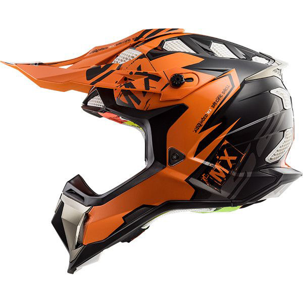 Casco LS2 MX470 Subverter Emperor Nero/Arancione | Motocross, Enduro,  Trail, Trial | GreenlandMX