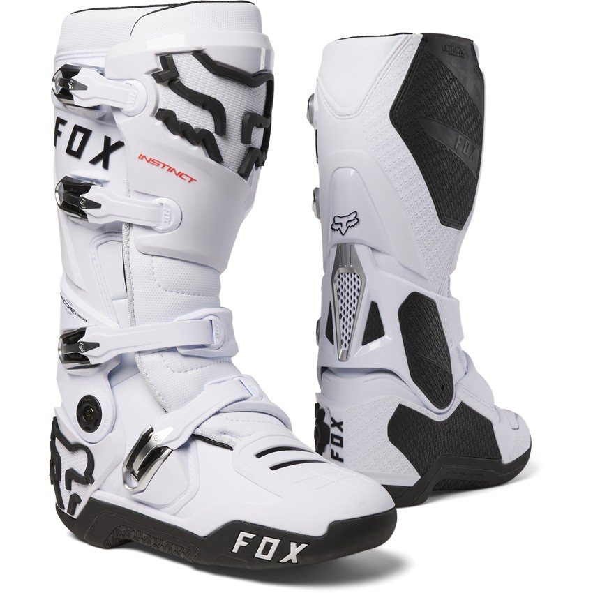 Stivali Fox Instinct 2.0 Bianco | Motocross, Enduro, Trail, Trial |  GreenlandMX